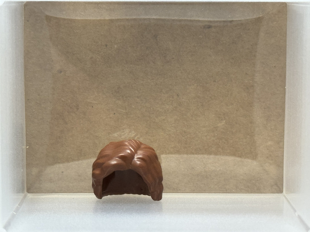 LEGO Parts - Reddish Brown Minifigure, Hair Short and Bushy - No 38798 - QTY 1