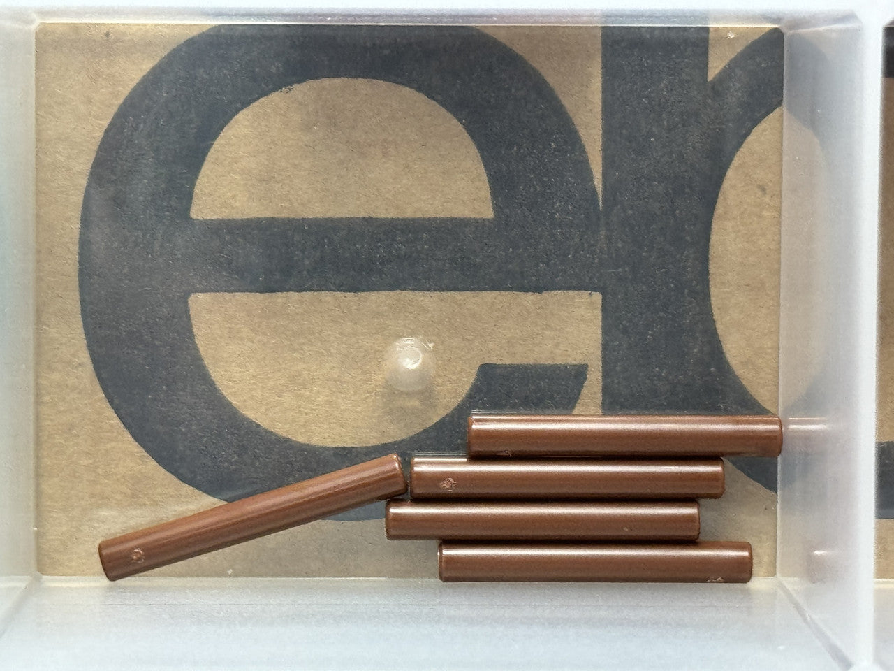 LEGO Parts - Reddish Brown Bar 3L (Bar Arrow) - No 87994 - QTY 5
