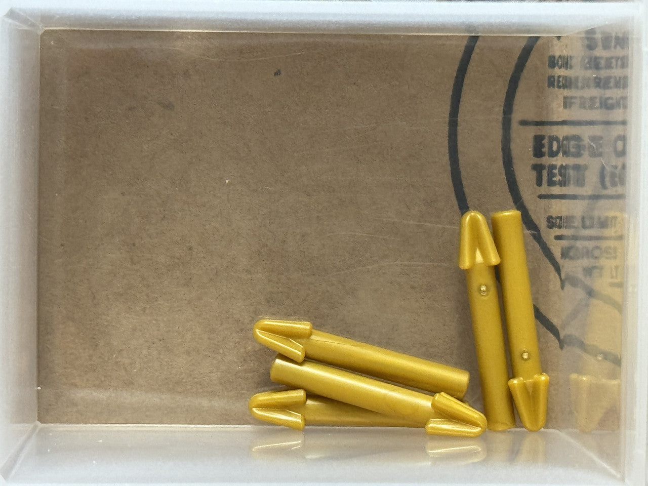 LEGO Parts - Pearl Gold Minifigure, Weapon Harpoon, Smooth - No 18041 - QTY 5