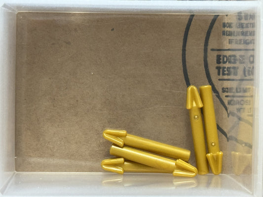 LEGO Parts - Pearl Gold Minifigure, Weapon Harpoon, Smooth - No 18041 - QTY 5
