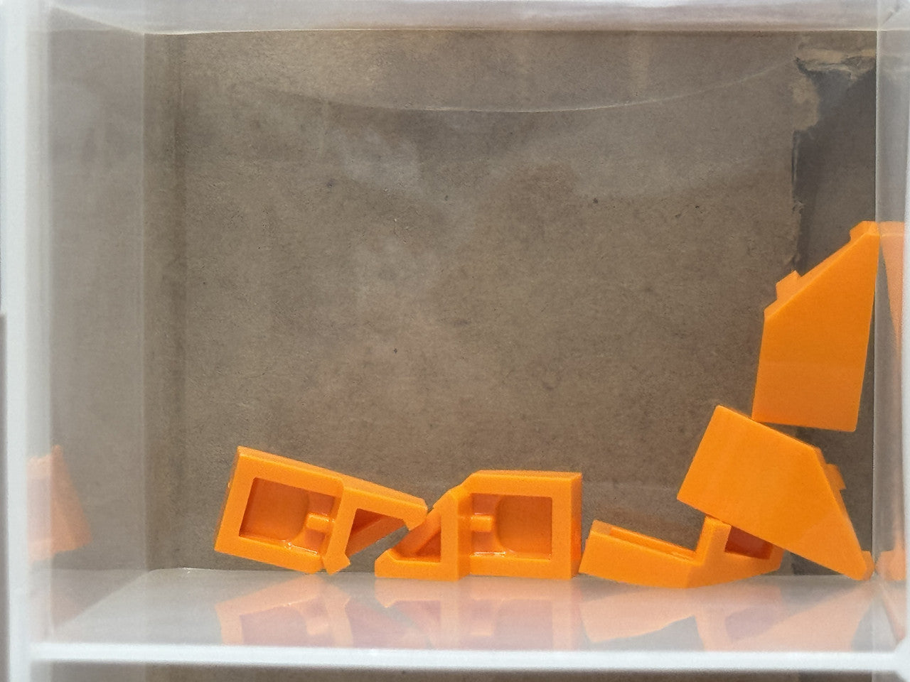 LEGO Parts - Orange Wedge 2 x 1 x 2/3 Left - No 29120 - QTY 5
