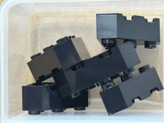 LEGO Parts - Black Wedge 3 x 3 Facet - No 30505 - QTY 5