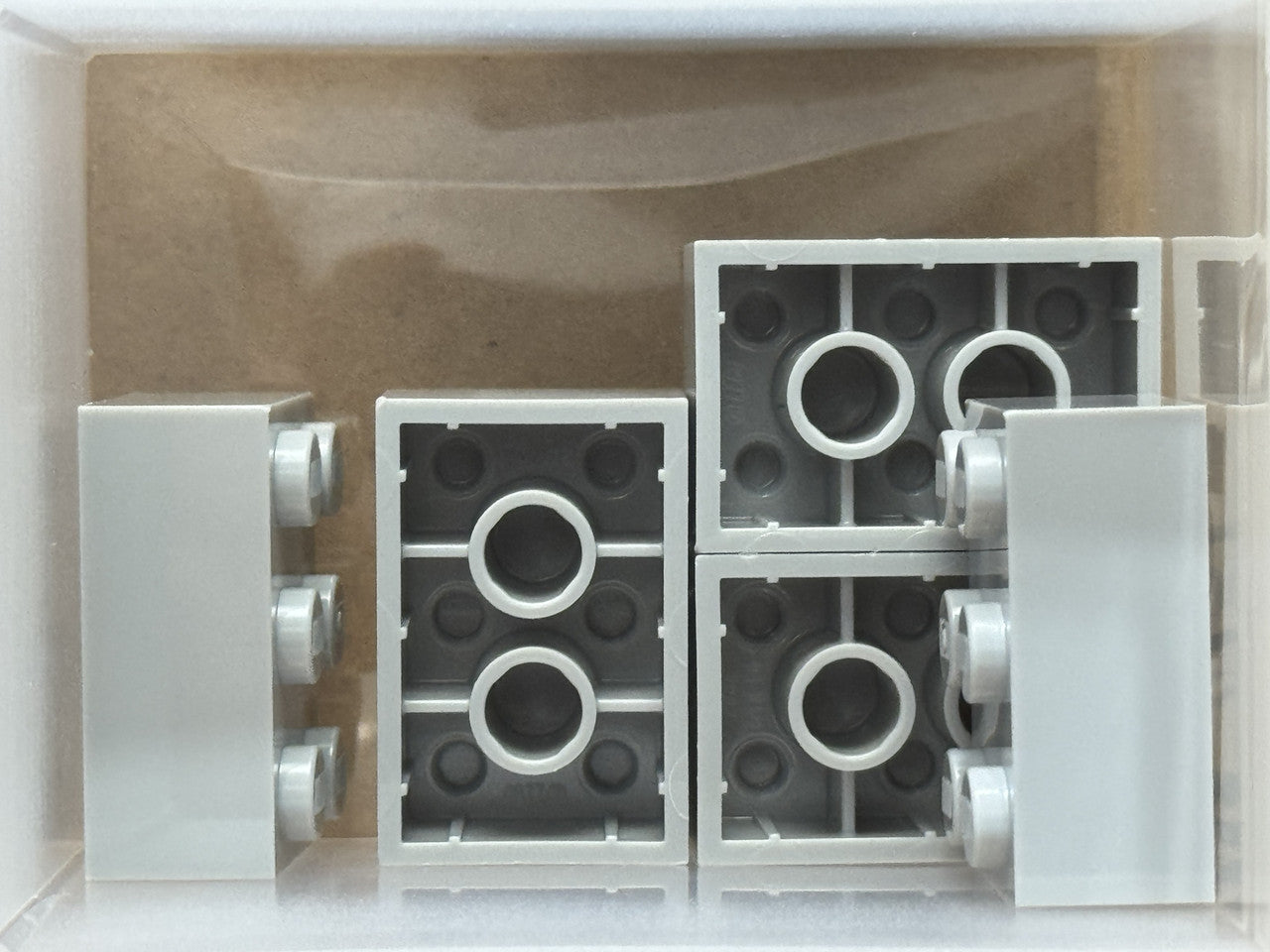 LEGO Parts - Light Bluish Gray Brick 2 x 3 - No 3002 - QTY 5