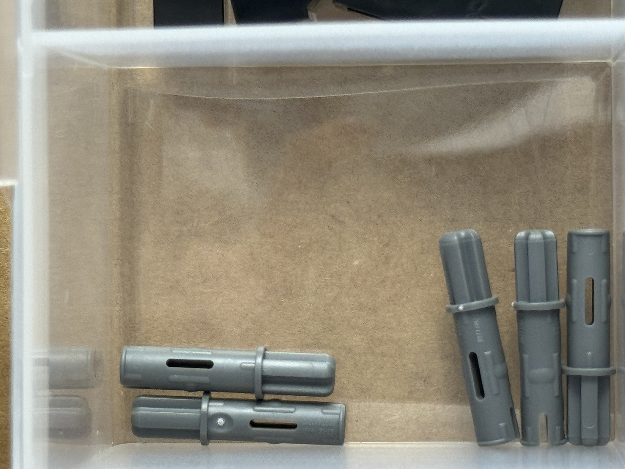LEGO Parts - Dark Bluish Gray Technic, Axle 1L with Pin 2L - No 11214 - QTY 5