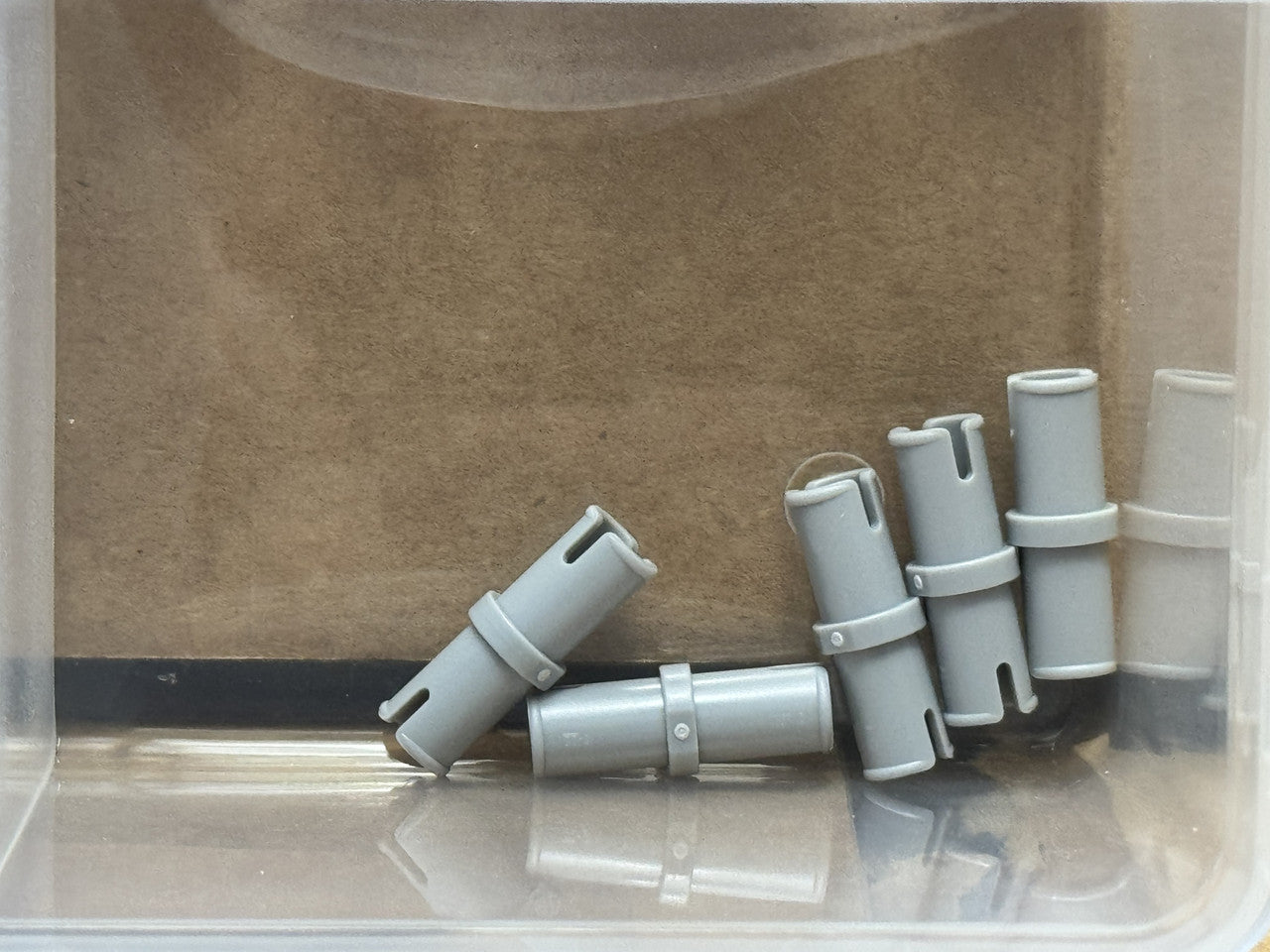LEGO Parts - Light Bluish Gray Technic, Pin - No 3673 - QTY 5