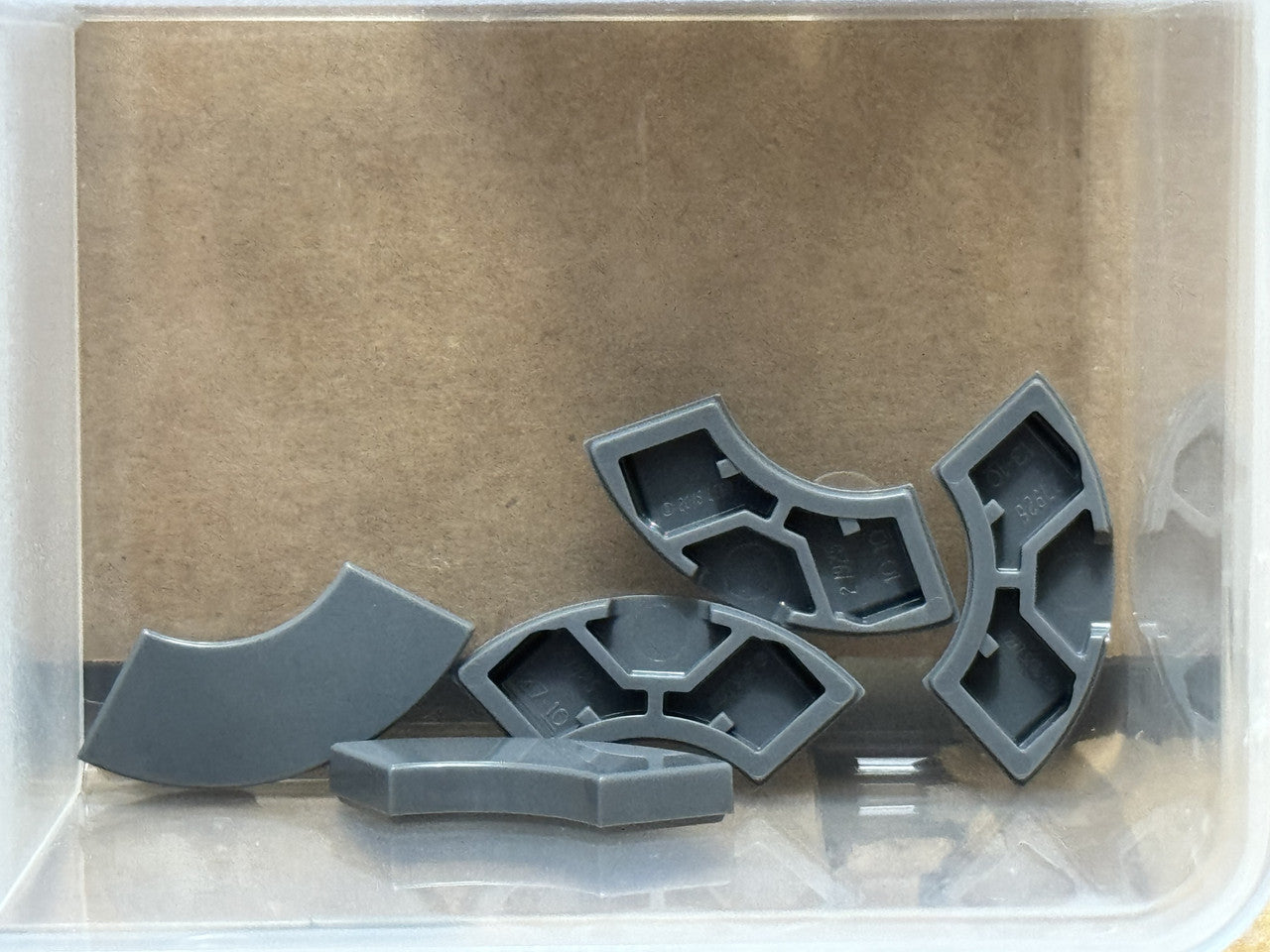LEGO Parts - Dark Bluish Gray Tile Round Corner 2 x 2 - No 27925 - QTY 5