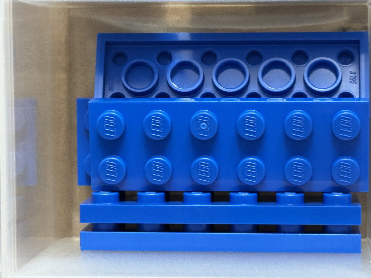 LEGO Parts - Blue Plate 2 x 6 - No 3795 - QTY 5