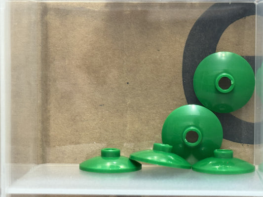 LEGO Parts - Green Dish 2 x 2 Inverted (Radar) - No 4740 - QTY 5
