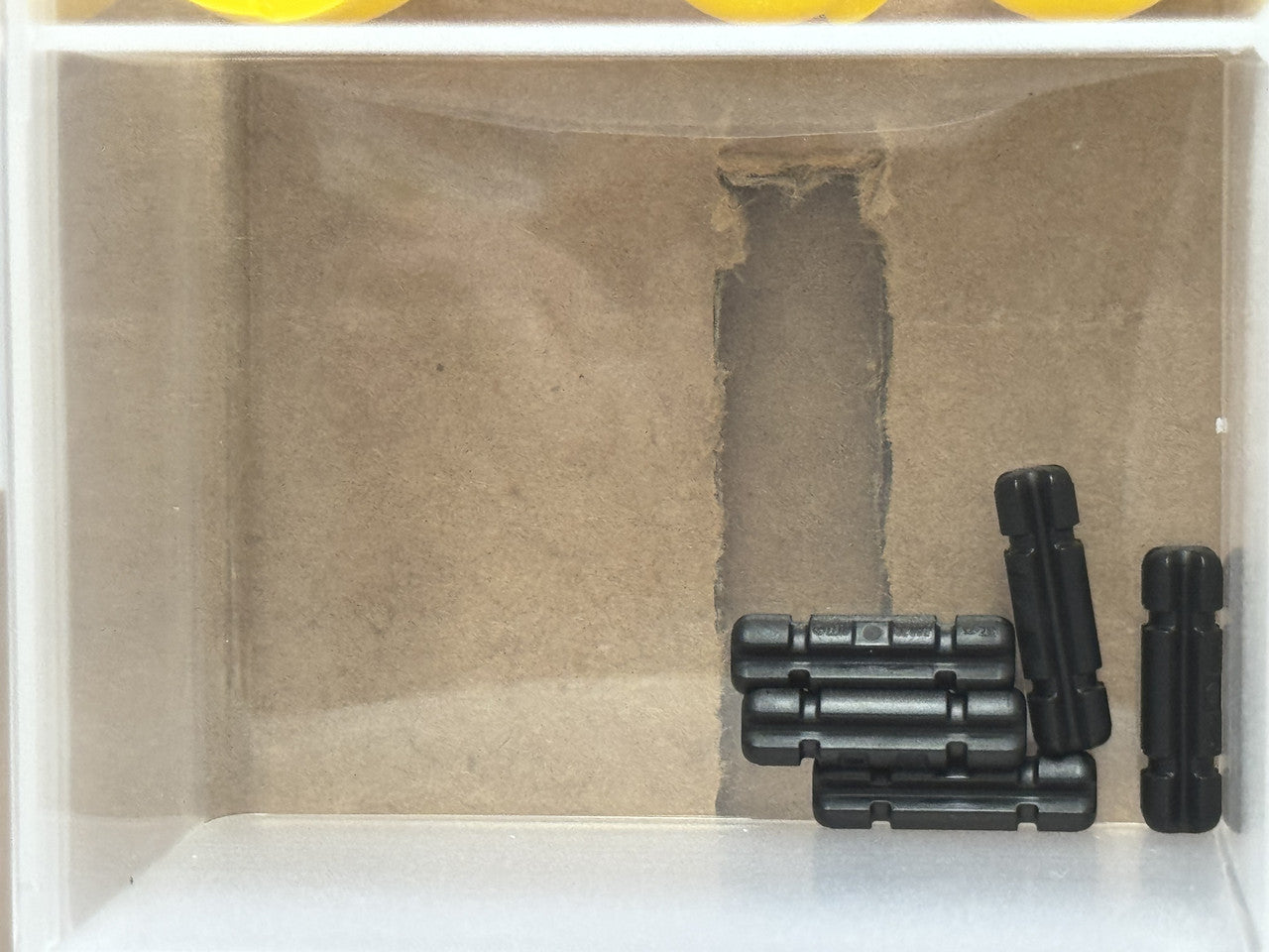 LEGO Parts - Black Technic, Axle 2L Notched - No 32062 - QTY 5