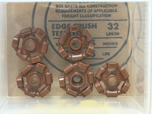 LEGO Parts - Reddish Brown Minifigure, Weapon Holder Ring - No 1941 - QTY 5