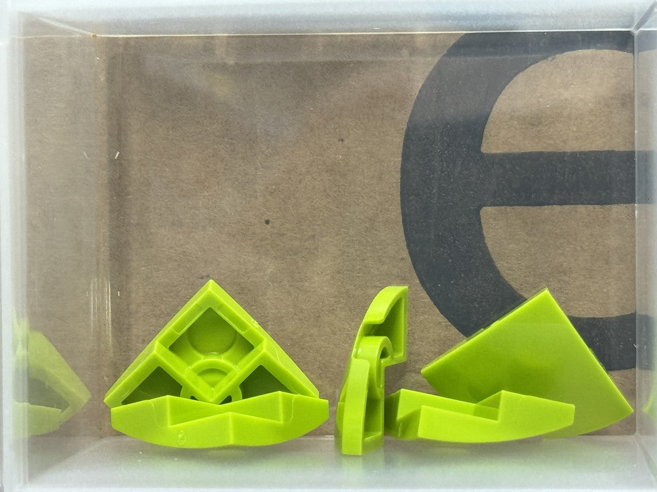 LEGO Parts - Lime Slope, Curved 2 x 2 x 2/3 Corner Round - No 5852 - QTY 5