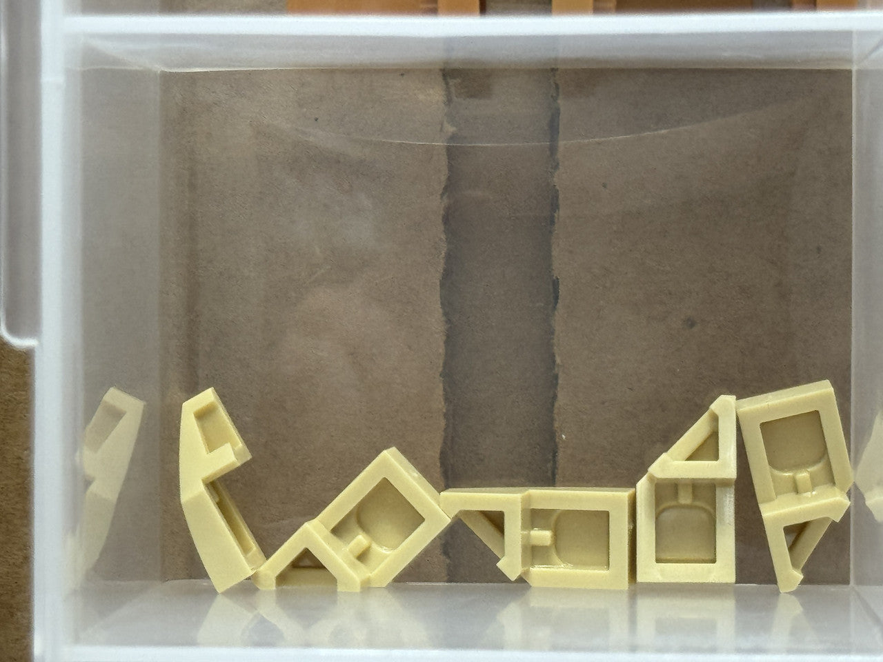 LEGO Parts - Tan Wedge 2 x 1 x 2/3 Right - No 29119 - QTY 5