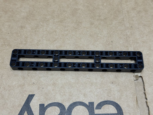LEGO Parts - Black Technic, Liftarm Frame Thick 3 x 19 Open - No 67491 - QTY 1