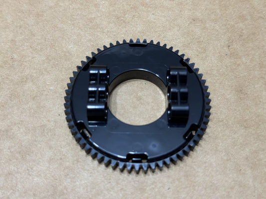 LEGO Parts - Black Technic Turntable 60 Tooth Straight, Top - No 88738 - QTY 1