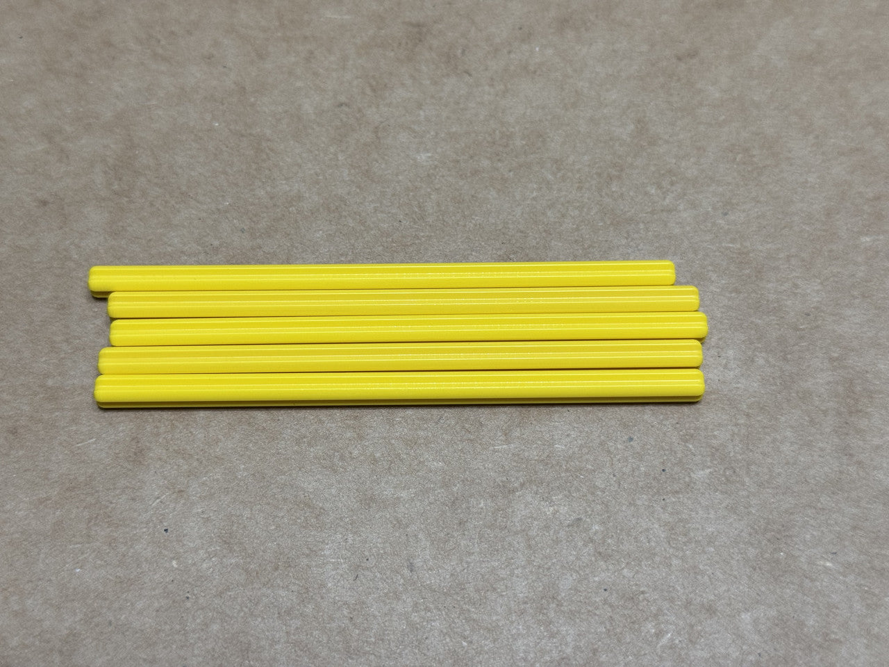 LEGO Parts - Yellow Technic, Axle 11L - No 23948 - QTY 5
