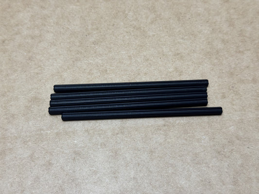 LEGO Parts - Black Technic, Axle 12L - No 3708 - QTY 5