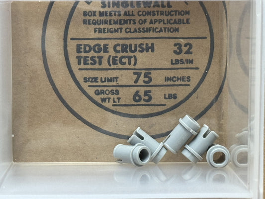 LEGO Parts - Light Bluish Gray Technic, Pin 1/2 - No 4274 - QTY 5