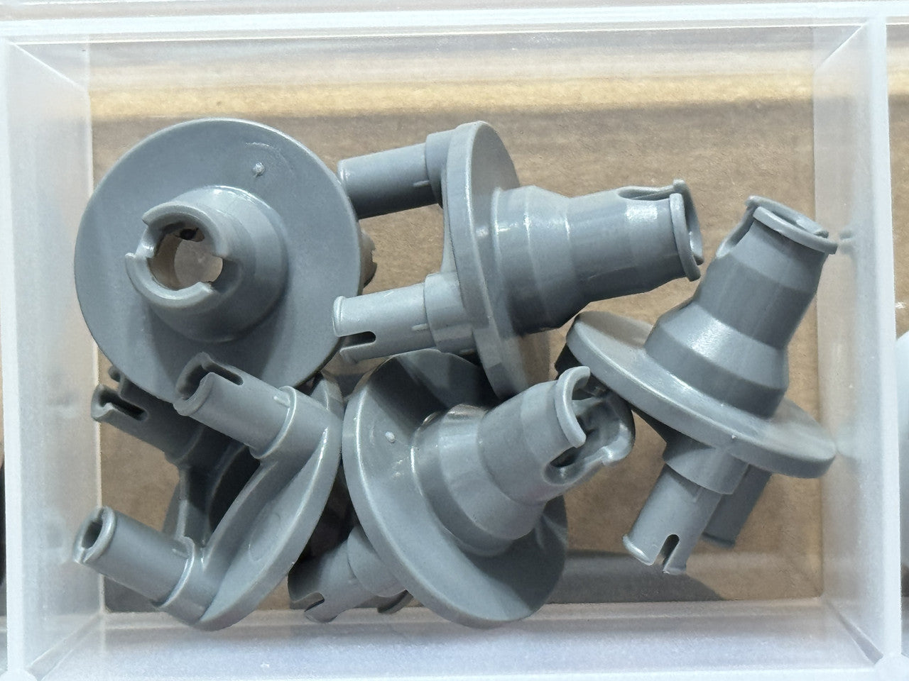 LEGO Parts - Dark Bluish Gray Technic, Steering Hub 3 Pins - No 92909 - QTY 5