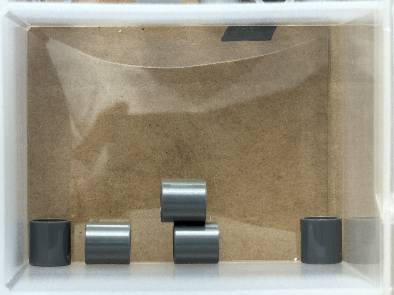LEGO Parts - Dark Bluish Gray Technic, Liftarm Thick 1 x 1 - No 18654 - QTY 5