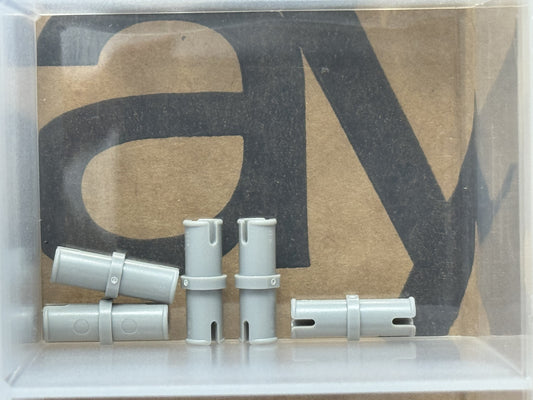 LEGO Parts - Light Bluish Gray Technic, Pin - No 3673 - QTY 5