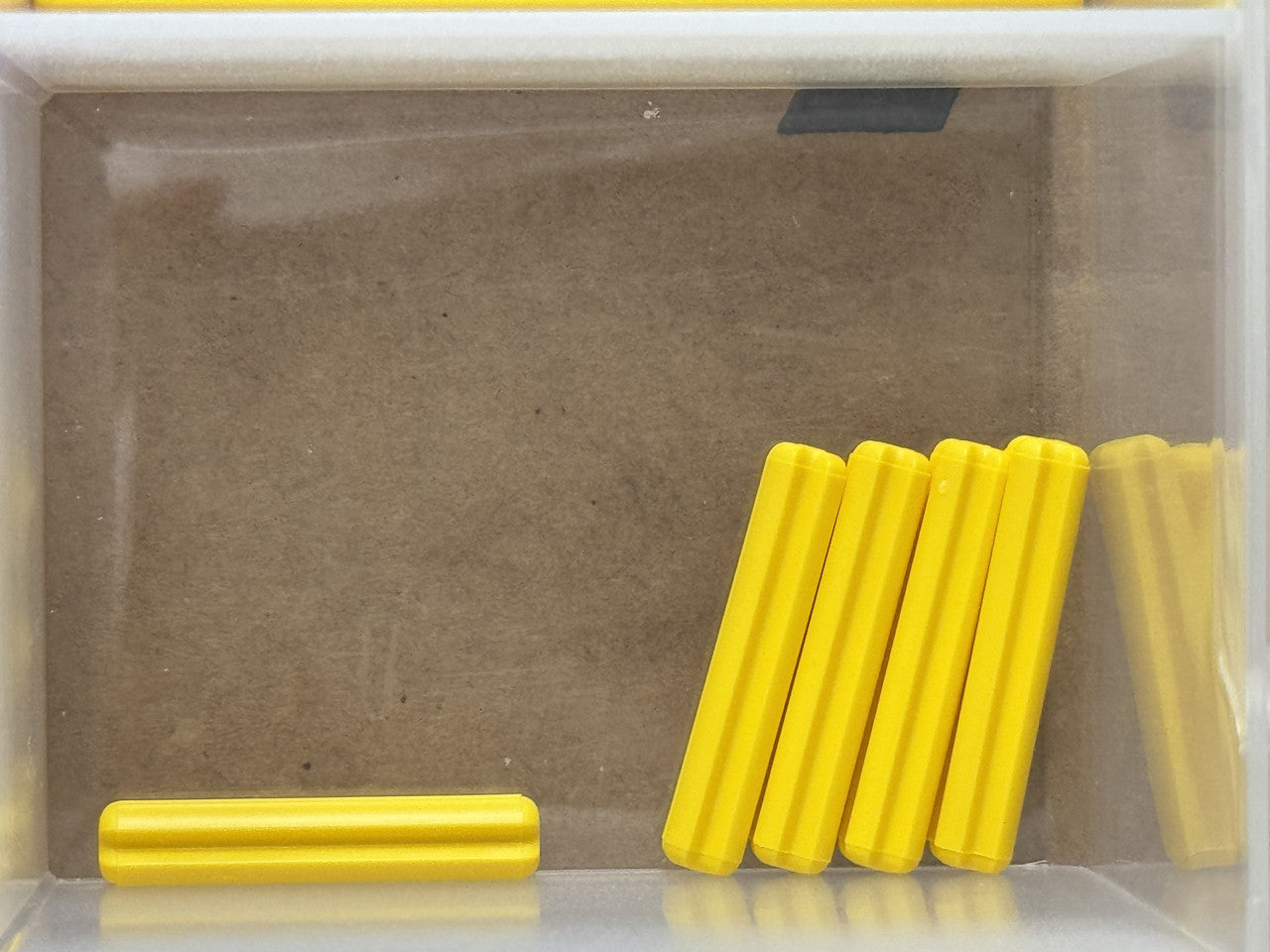 LEGO Parts - Yellow Technic, Axle 3L - No 4519 - QTY 5
