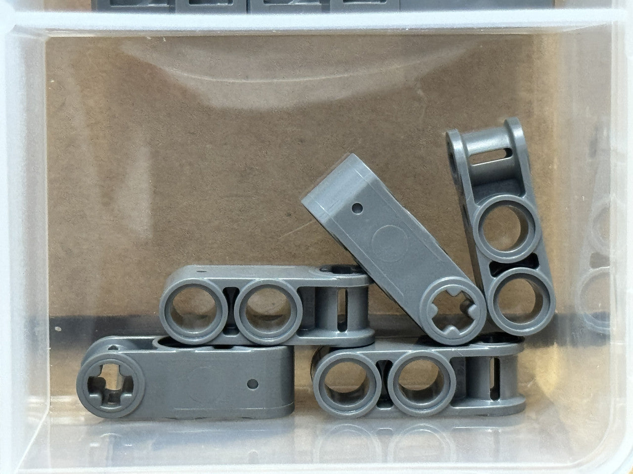 LEGO Parts - Dark Bluish Gray Technic, Axle Pin 3L Pin Holes - No 42003 - QTY 5