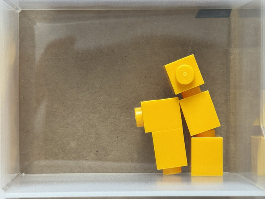 LEGO Parts - Bright Light Orange Brick 1 x 1 - No 3005 - QTY 5