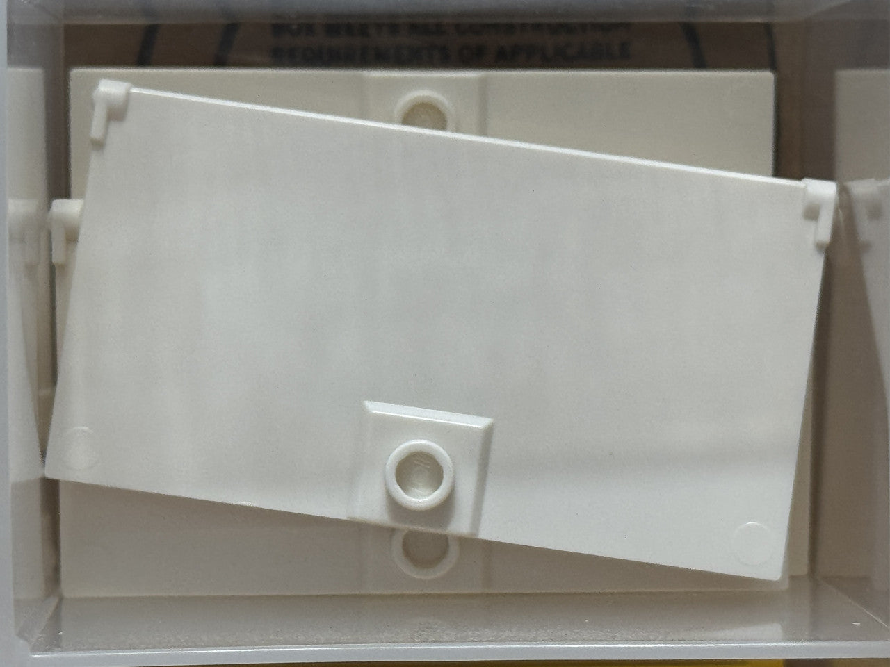 LEGO Parts - White Door 1 x 4 x 6 with Stud Handle - No 60616 - QTY 5