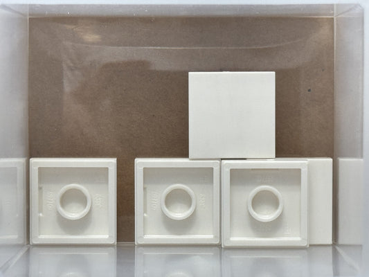 LEGO Parts - White Tile 2 x 2 - No 3068 - QTY 5