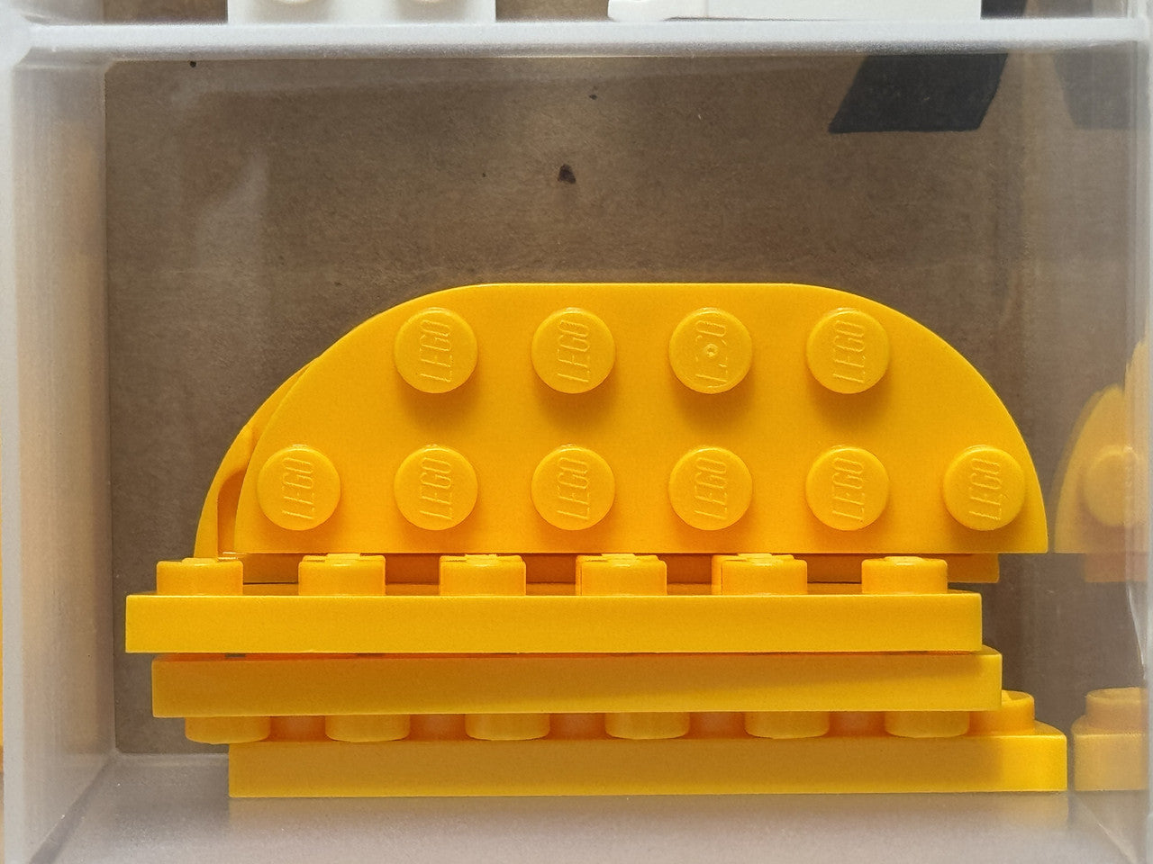 LEGO Parts - Bright Light Orange Plate, Round 2 x 6 Double - No 18980 - QTY 5