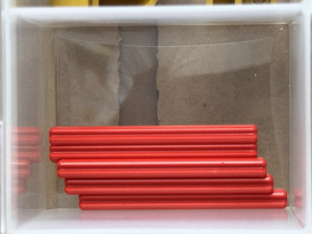 LEGO Parts - Red Technic, Axle 6L - No 3706 - QTY 5
