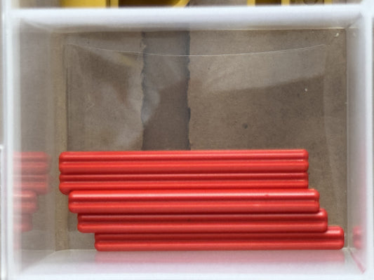 LEGO Parts - Red Technic, Axle 6L - No 3706 - QTY 5