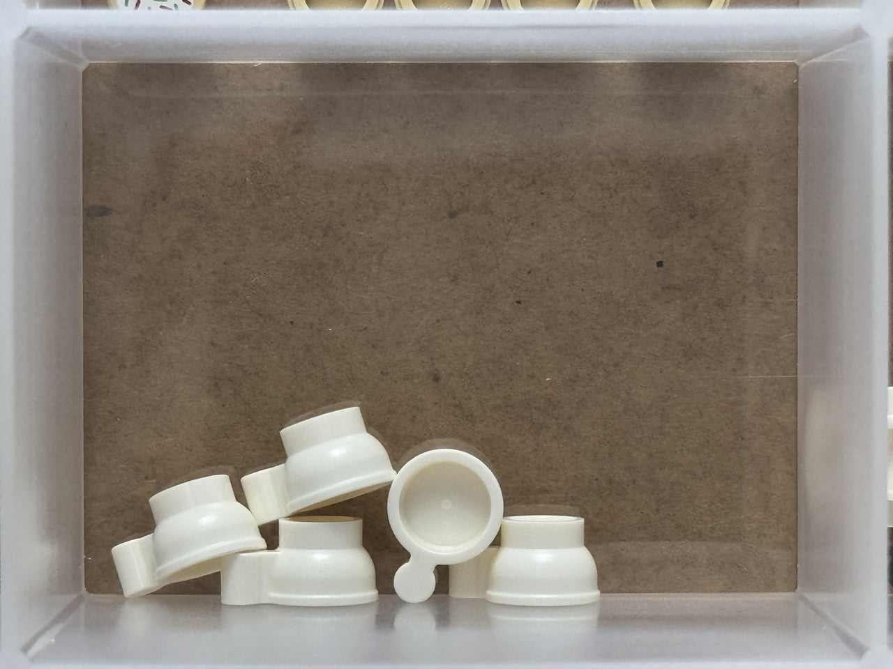 LEGO Parts - White Minifigure, Utensil Teacup - No 38014 - QTY 5