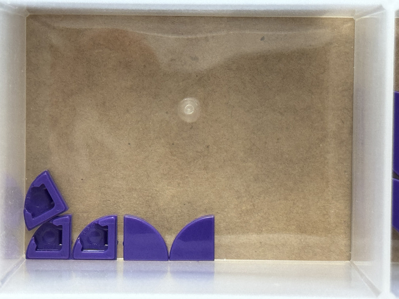 LEGO Parts - Dark Purple Tile, Round 1 x 1 Quarter - No 25269 - QTY 5