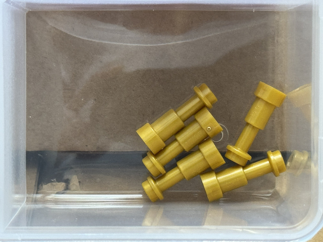 LEGO Parts - Pearl Gold Minifigure, Utensil Telescope - No 64644 - QTY 5