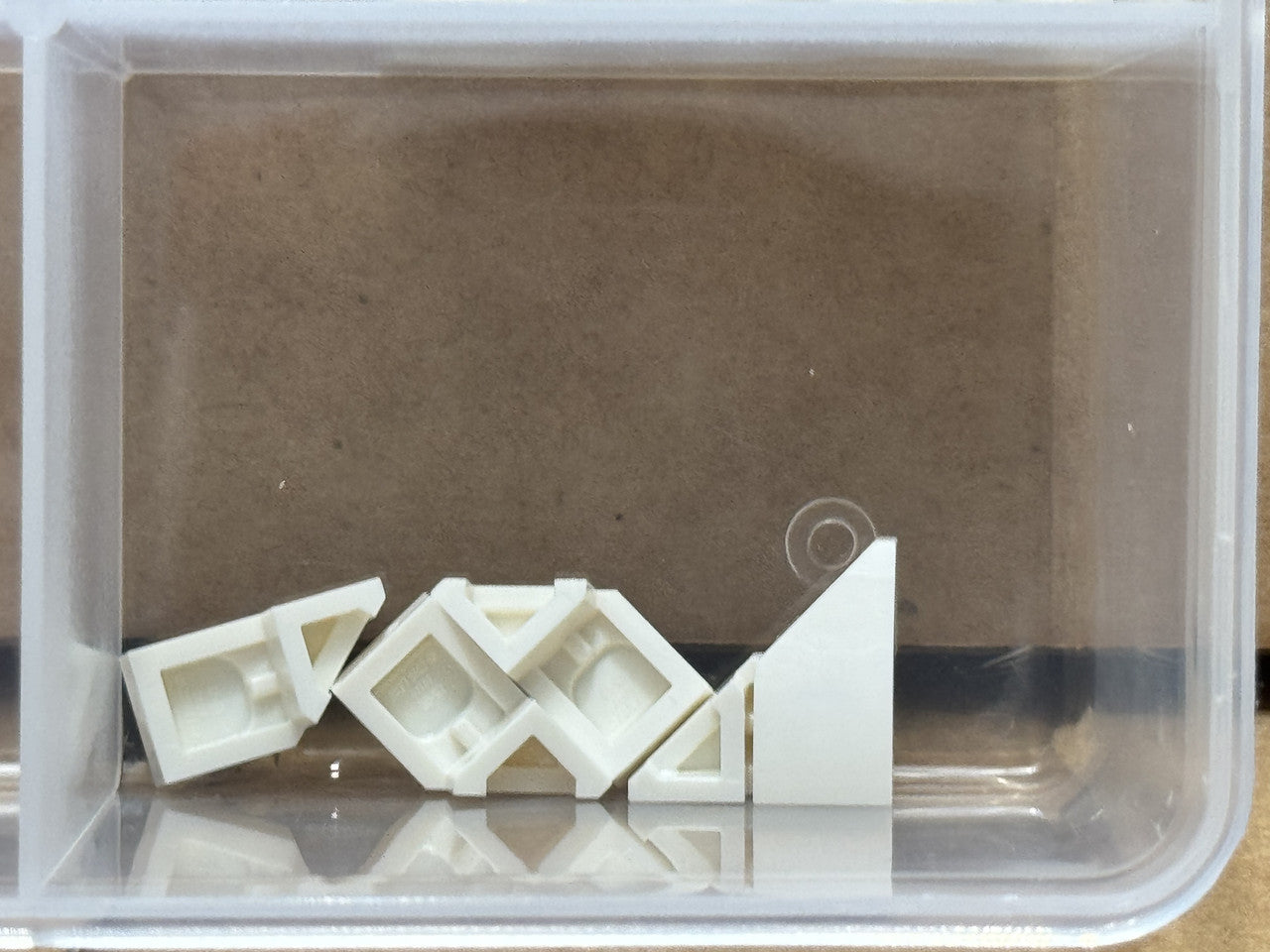 LEGO Parts - White Wedge 2 x 1 x 2/3 Left - No 29120 - QTY 5