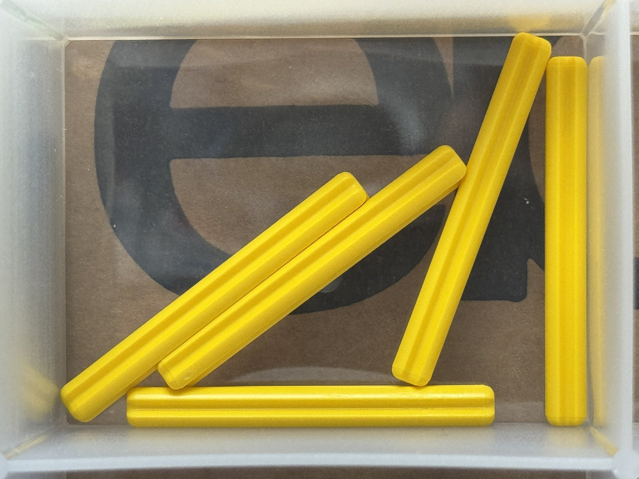 LEGO Parts - Yellow Technic, Axle 5L - No 32073 - QTY 5