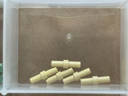 LEGO Parts - Tan Bar 2L with Stop Ring - No 78258 - QTY 5