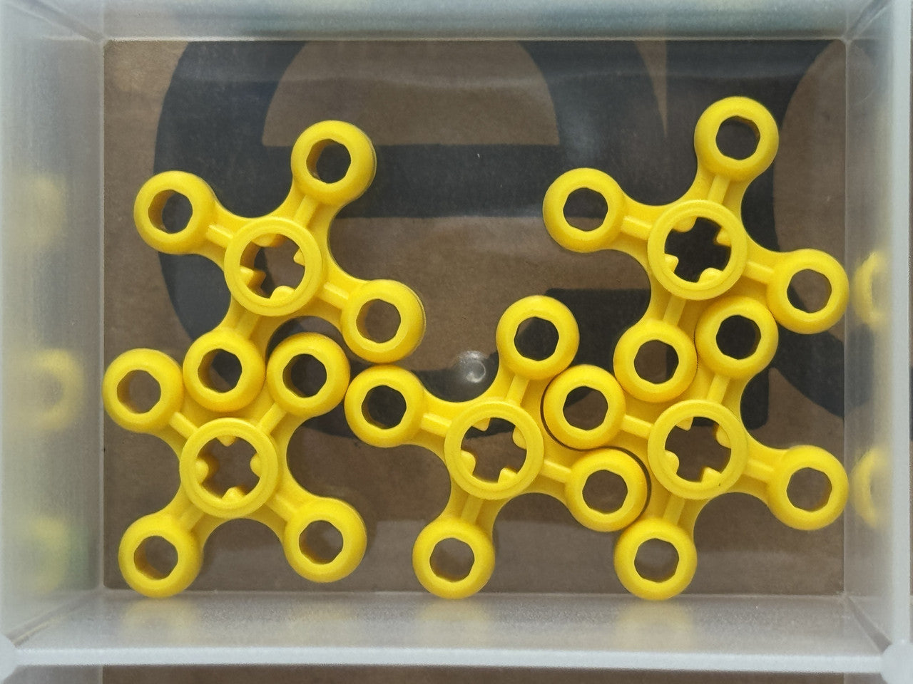 LEGO Parts - Yellow Technic, Gear Knob Cog Wheel - No 32072 - QTY 5