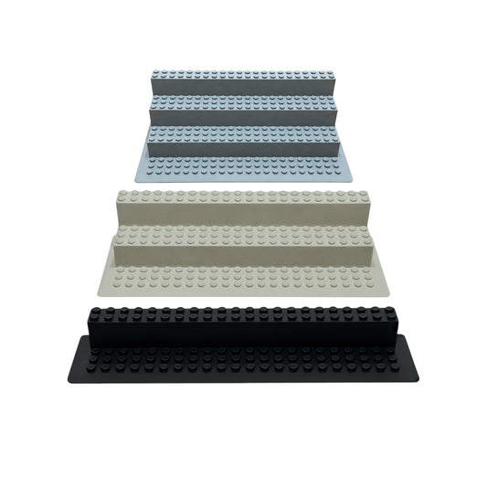 Brick Figure Stand (Minifigure) - 3 Sizes, 30 Colors