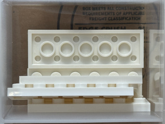 LEGO Parts - White Plate 2 x 6 - No 3795 - QTY 5