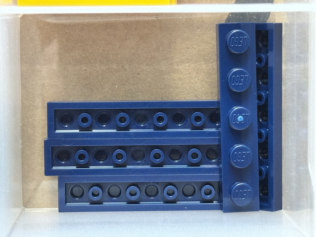LEGO Parts - Dark Blue Plate 1 x 5 - No 78329 - QTY 5