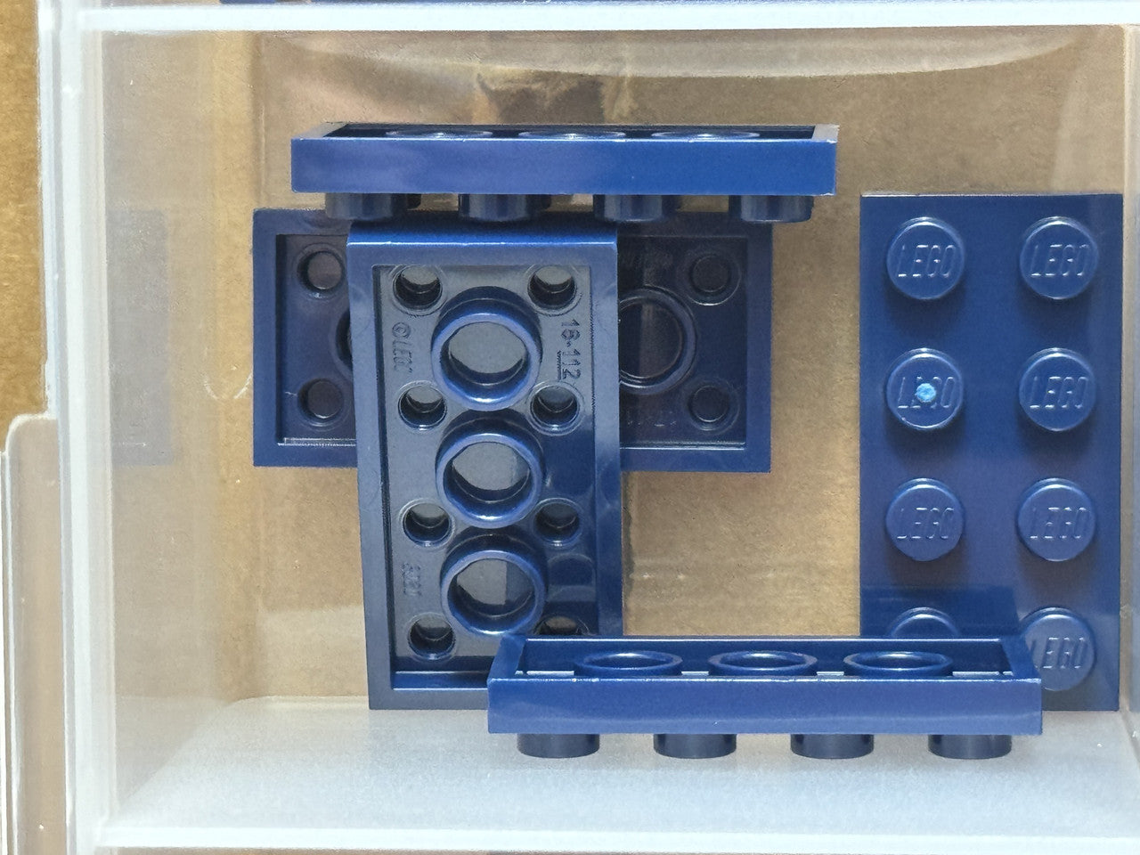 LEGO Parts - Dark Blue Plate 2 x 4 - No 3020 - QTY 5