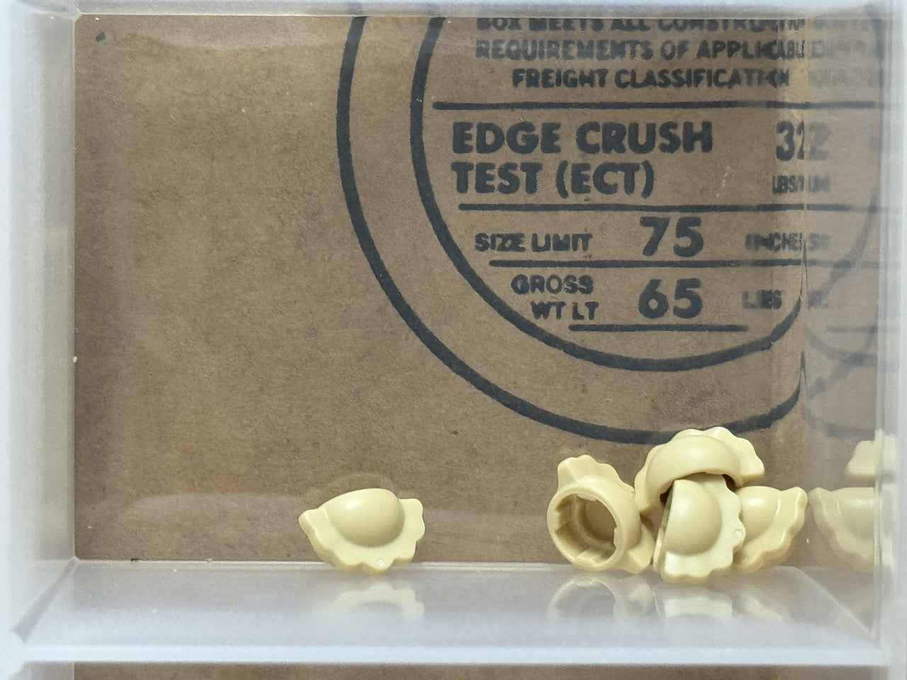 LEGO Parts - Tan Dumpling, Chinese Jiaozi - No 6647 - QTY 5