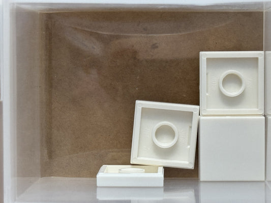 LEGO Parts - White Tile 2 x 2 - No 3068 - QTY 5