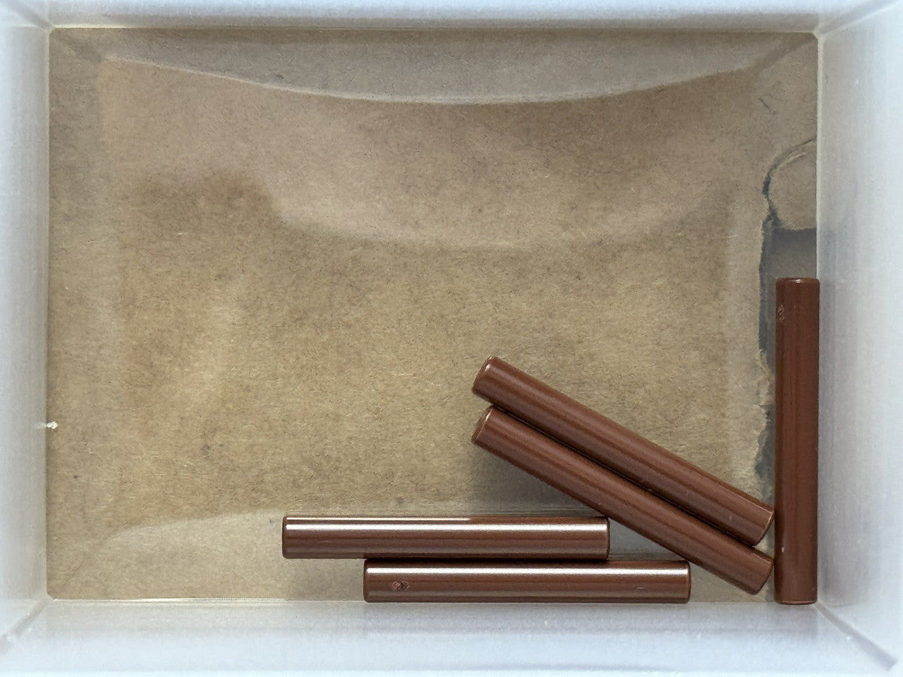 LEGO Parts - Reddish Brown Bar 3L (Bar Arrow) - No 87994 - QTY 5