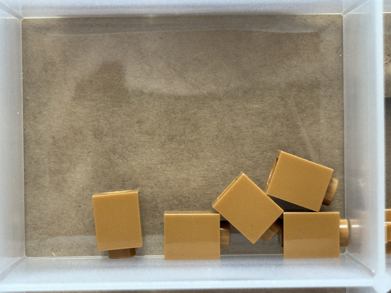 LEGO Parts - Medium Nougat Brick 1 x 1 - No 3005 - QTY 5