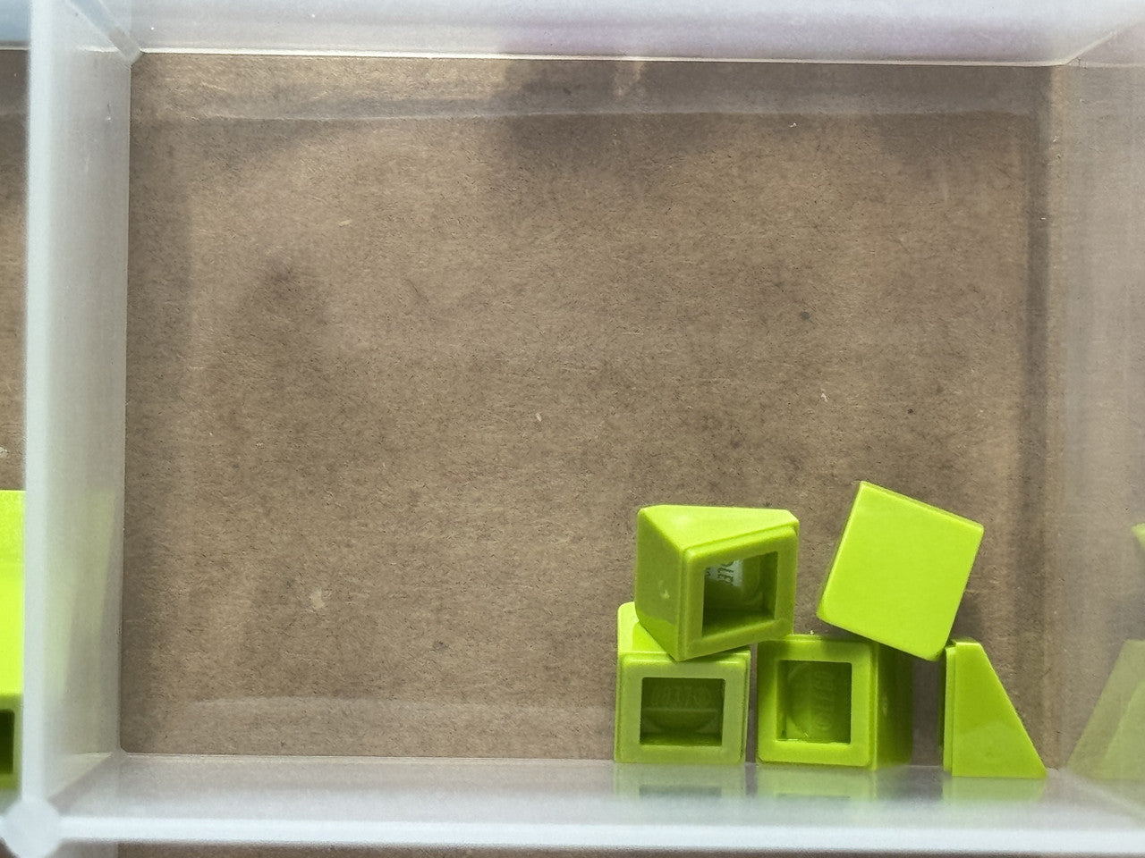 LEGO Parts - Lime Slope 30 1 x 1 x 2/3 - No 54200 - QTY 5