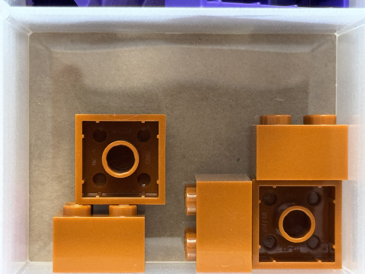 LEGO Parts - Dark Orange Brick 2 x 2 - No 3003 - QTY 5