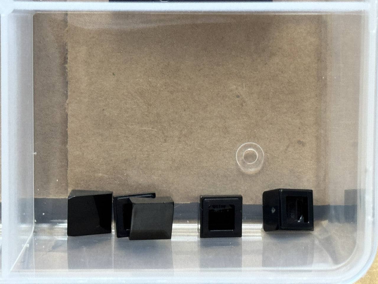 LEGO Parts - Black Slope 30 1 x 1 x 2/3 - No 54200 - QTY 5